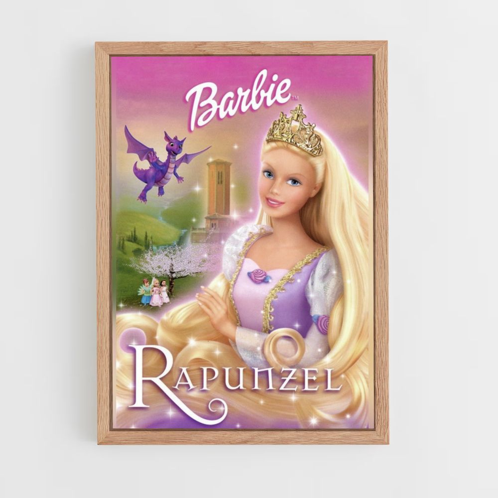 Poster Barbie Raponsje