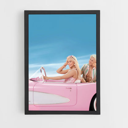 Poster Barbie-auto