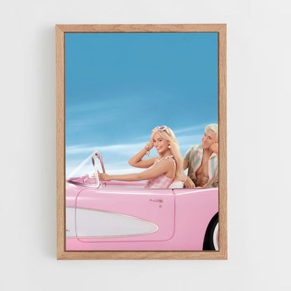 Poster Barbie-auto