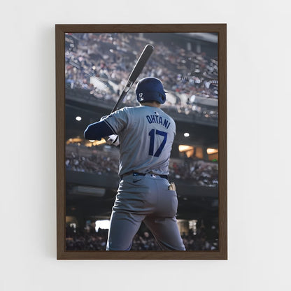 baseball-2 cadre Bois foncé