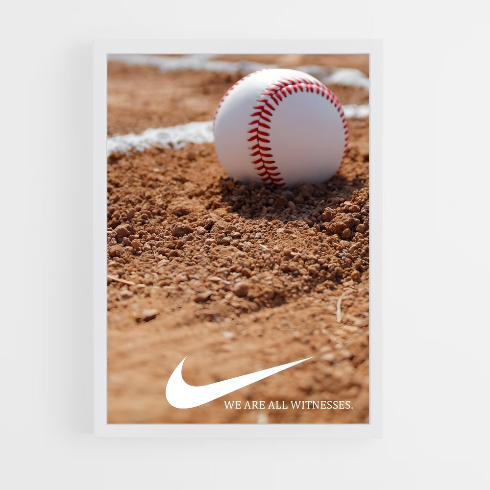baseball-4 cadre Blanc