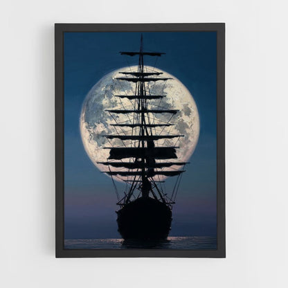 Piratenschip-poster