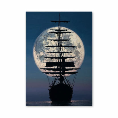 Piratenschip-poster