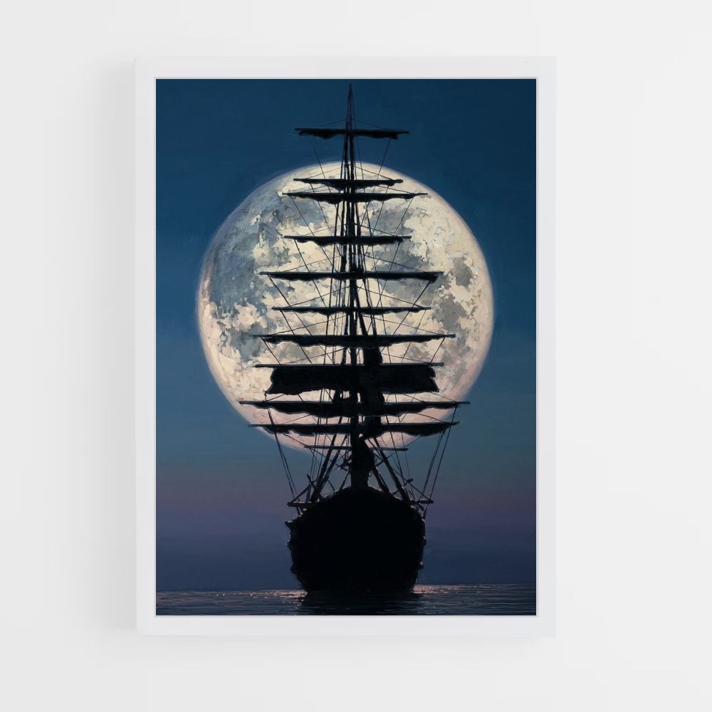 Piratenschip-poster