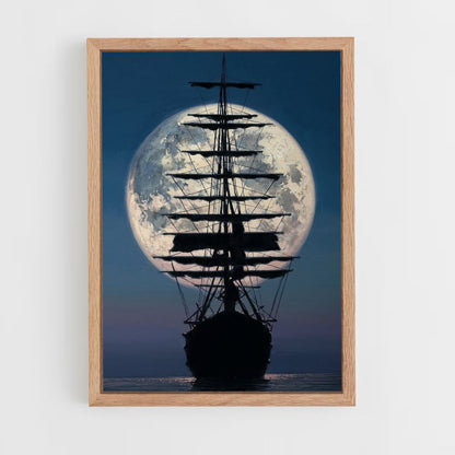 Piratenschip-poster