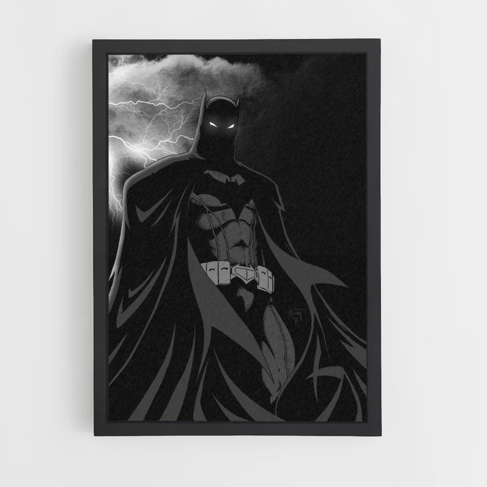 Poster Batman Bliksem