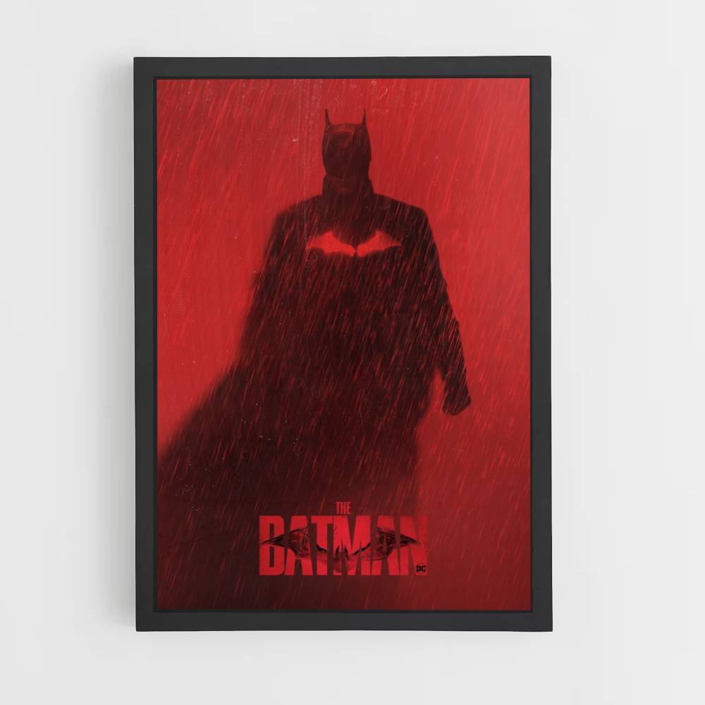 Affiche Batman Rood