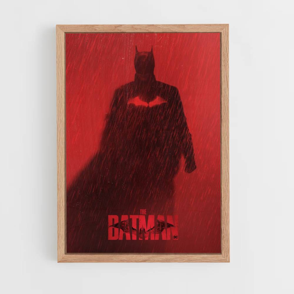 Affiche Batman Rood