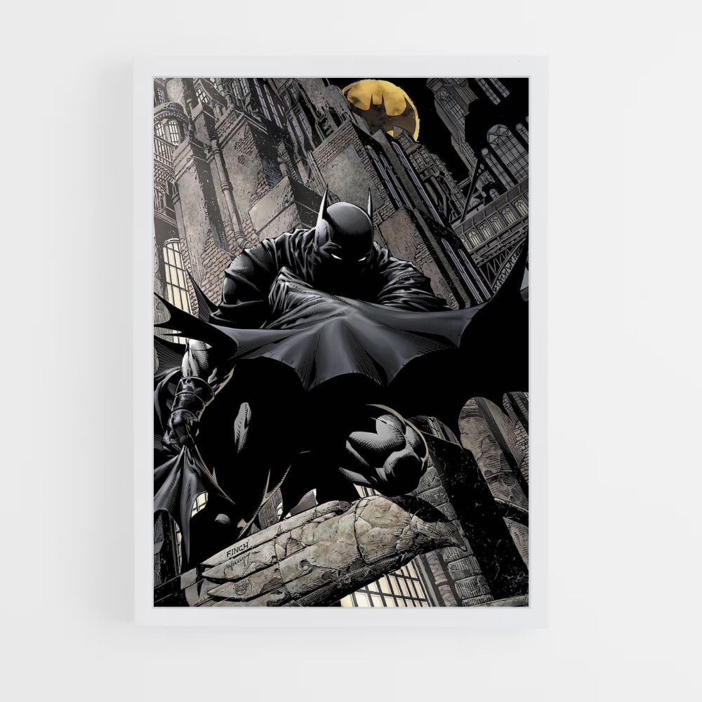 Poster Batman-tekening