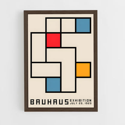 bauhaus-4 cadre Bois foncé