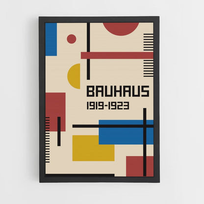 Affiche Bauhaus-tijd