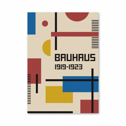 Affiche Bauhaus-tijd