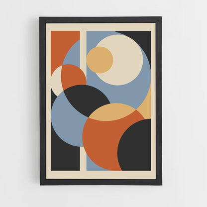 Affiche Bauhaus-cirkel