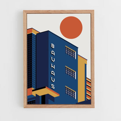 Poster Bauhaus-gebouw