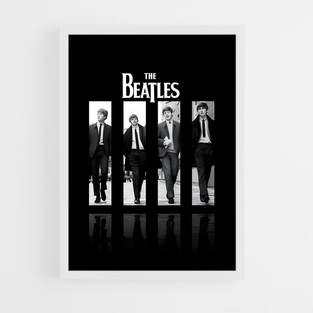 beatles-2 cadre Blanc