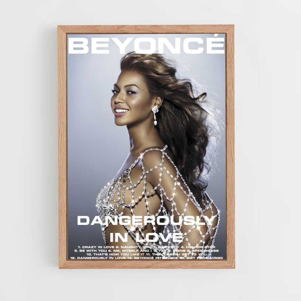 beyonce-2 cadre Bois clair