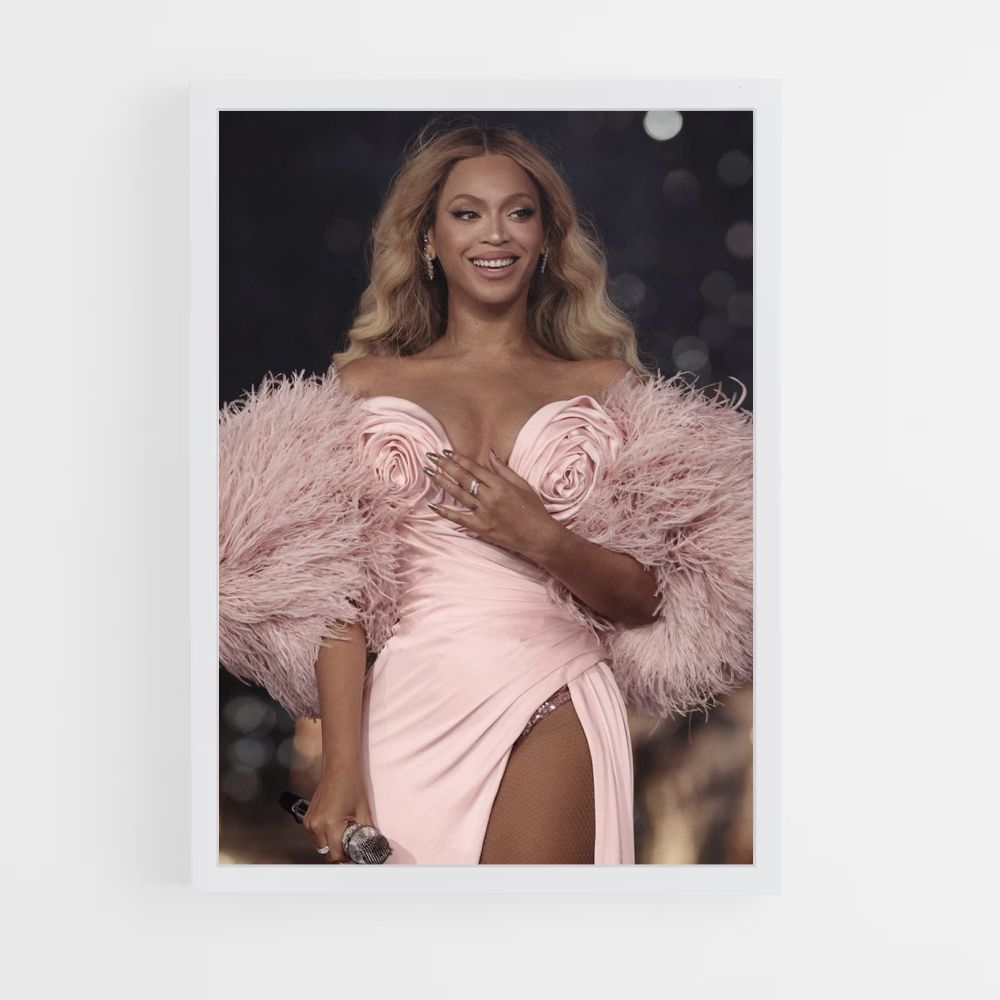 Poster Beyonce-jurk