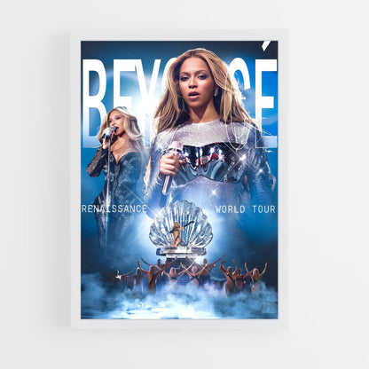beyonce-6 cadre Blanc