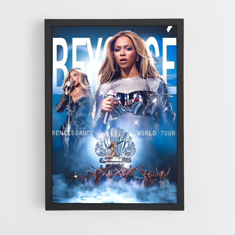 beyonce-6 cadre Noir