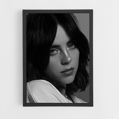 Poster Billie Eilish Zwart en Wit