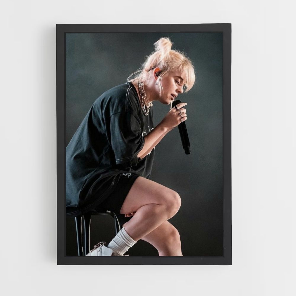 Poster Billie Eilish-concert