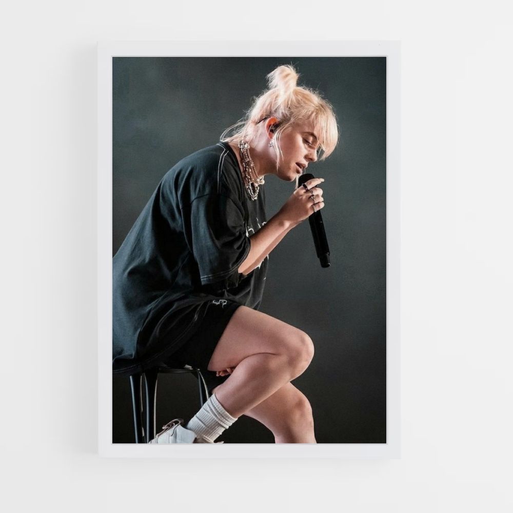 Poster Billie Eilish-concert