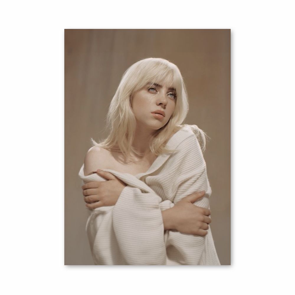 Poster Billie Eilish Blond