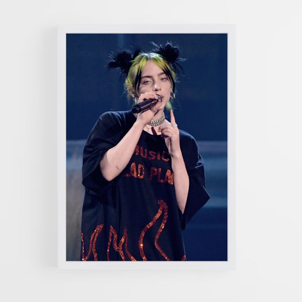 Poster Billie Eilish zingt