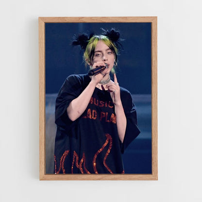 Poster Billie Eilish zingt