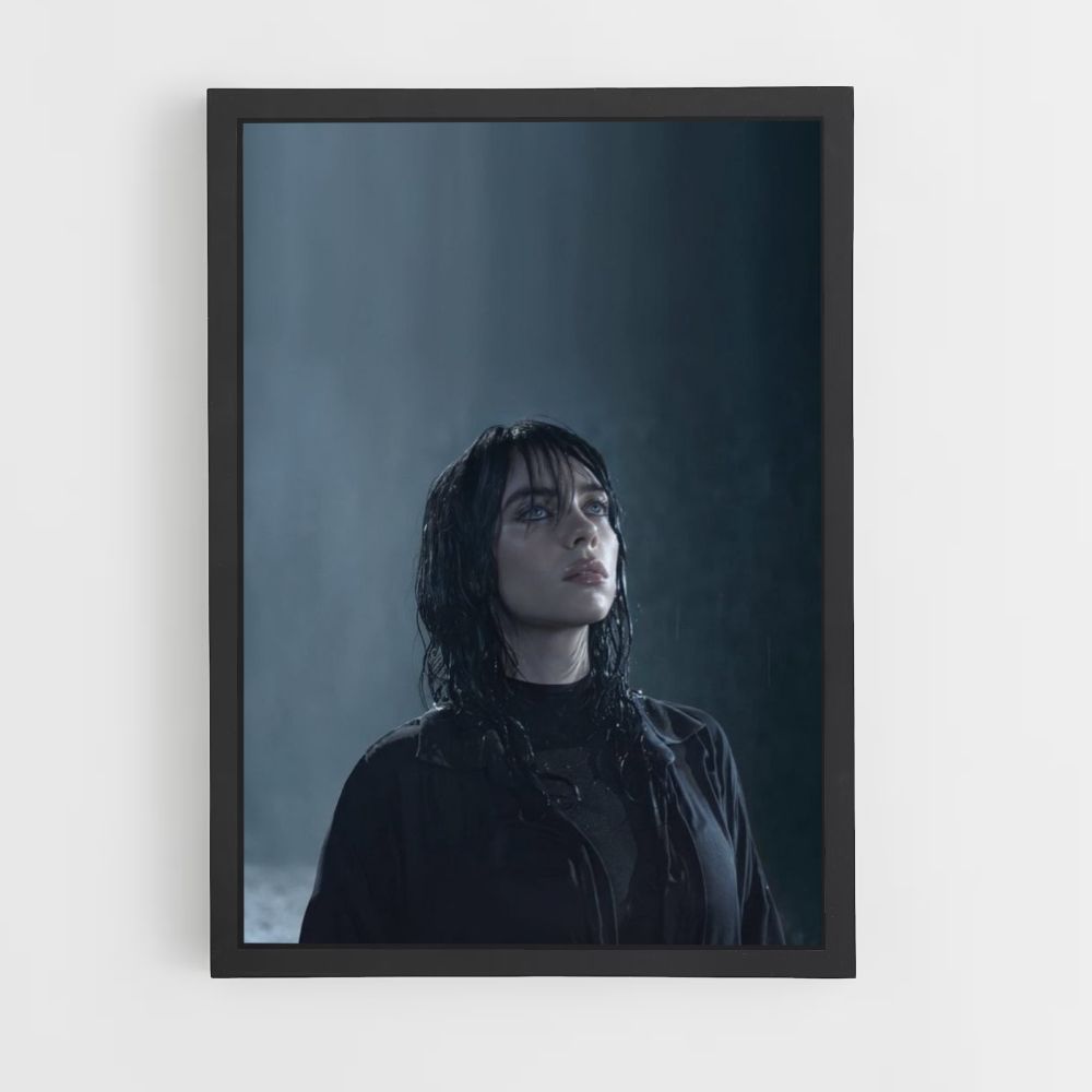 Poster Billie Eilish Regen