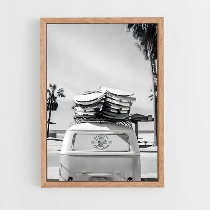 black-and-white-16 cadre Bois clair