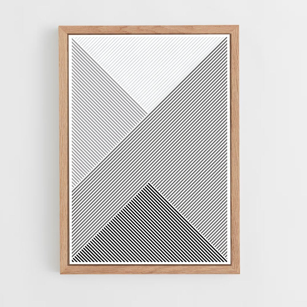 black-and-white-6 cadre Bois clair