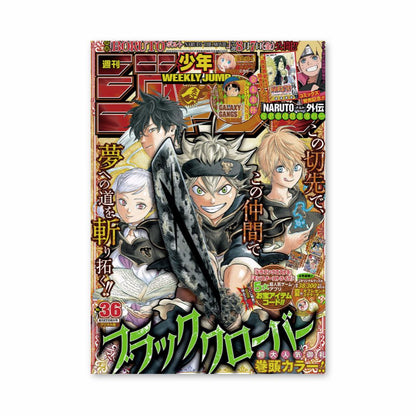 Poster Black Clover wekelijkse sprong