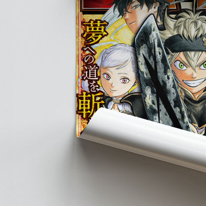 Poster Black Clover wekelijkse sprong