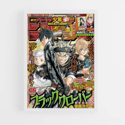 Poster Black Clover wekelijkse sprong