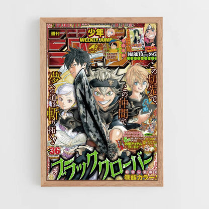 Poster Black Clover wekelijkse sprong