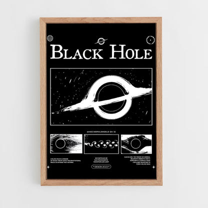 black-hole-2 cadre Bois clair