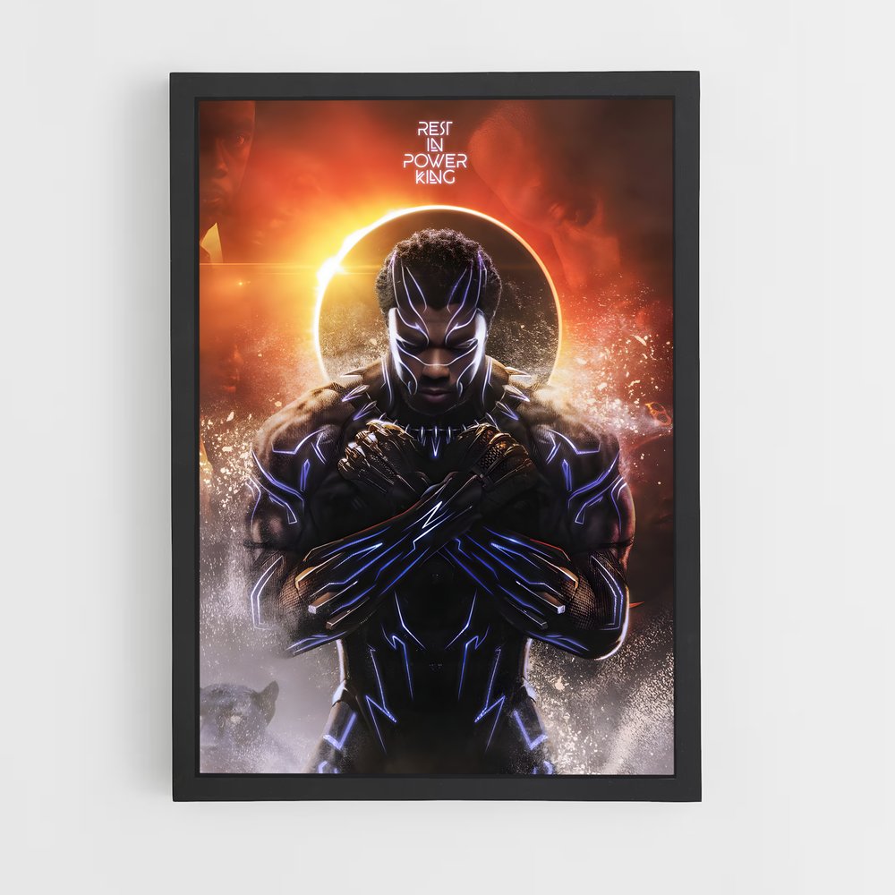 black-panther-1 cadre Noir