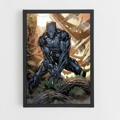 Poster Black Panther-strips