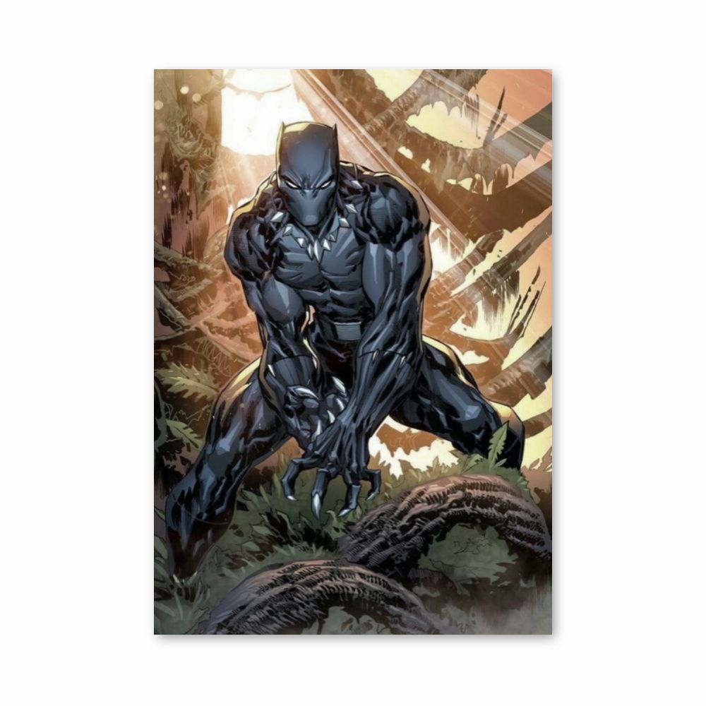 Poster Black Panther-strips