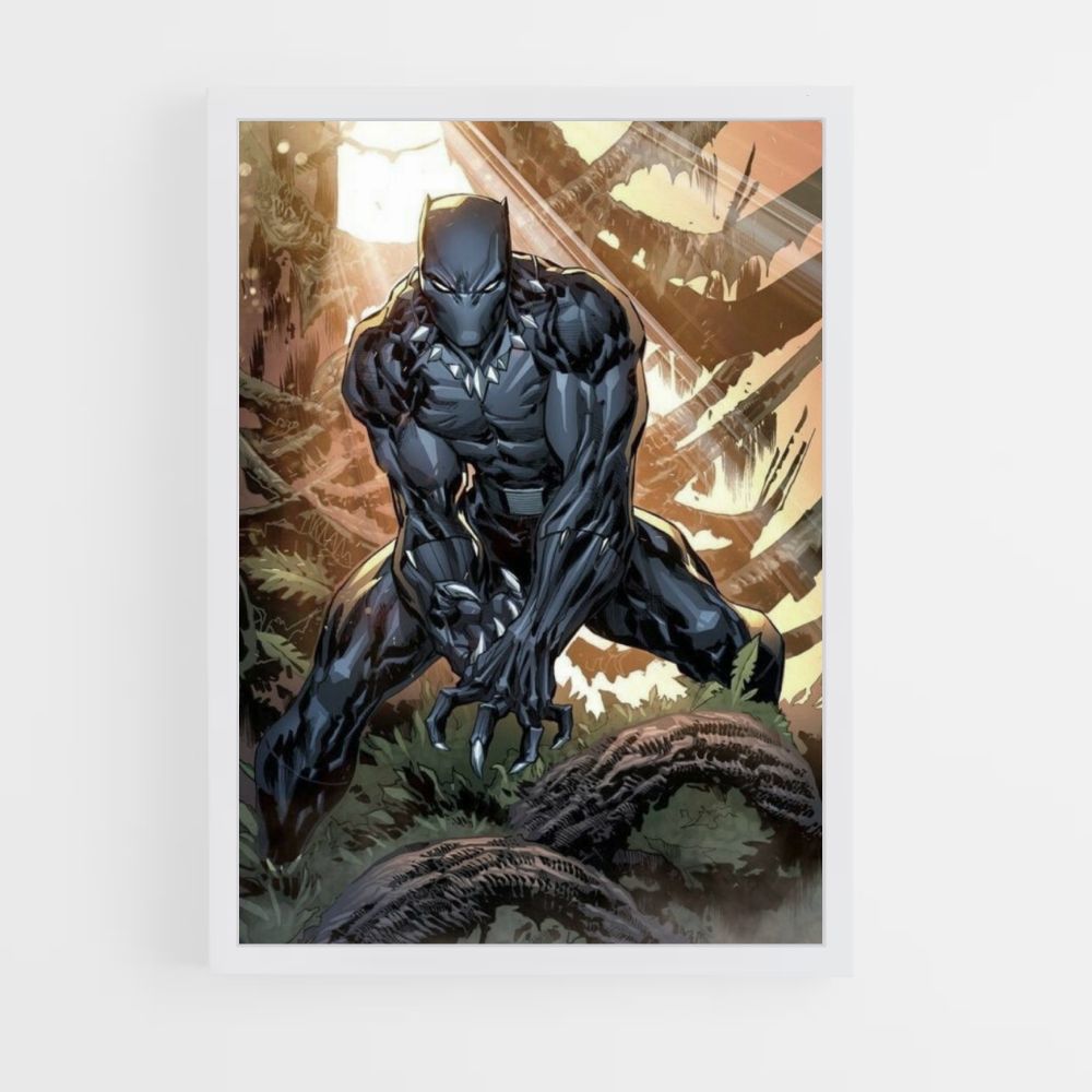 Poster Black Panther-strips