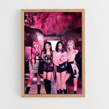 blackpink-2 cadre Bois clair