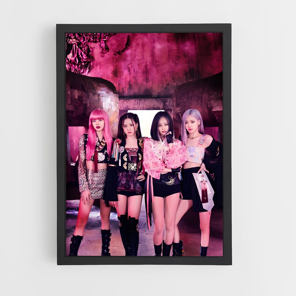 blackpink-2 cadre Noir