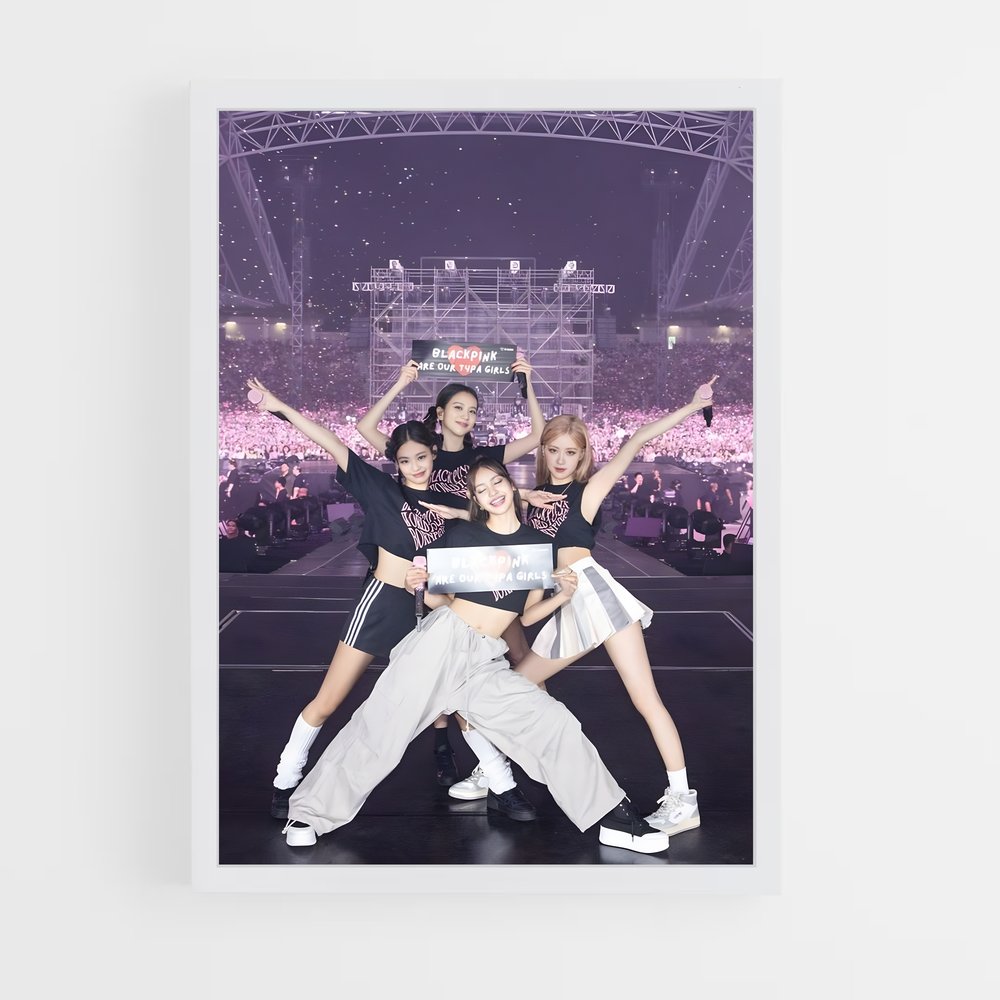 blackpink-7 cadre Blanc