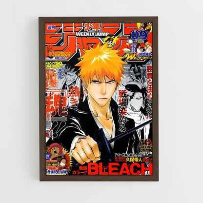 bleach-2 cadre Bois foncé