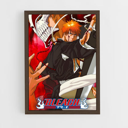 bleach-7 cadre Bois foncé