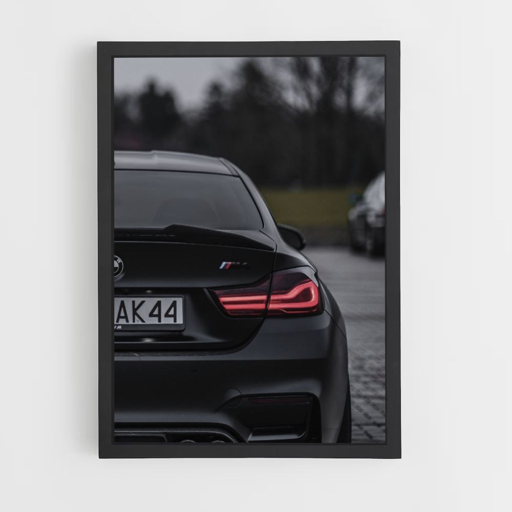 Poster BMW 3-serie koplamp