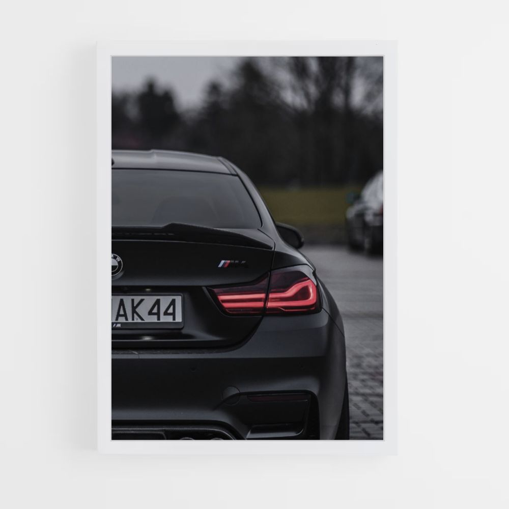 Poster BMW 3-serie koplamp