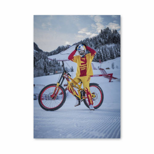 Poster Neige BMX