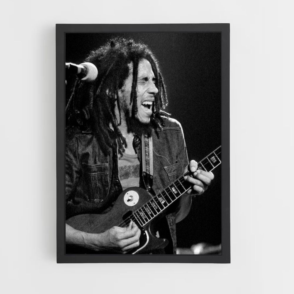 Affiche Bob Marley-concert